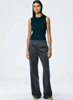 Pants & Shorts>Tibi Active Knit Scottie Jogger Navy Fog