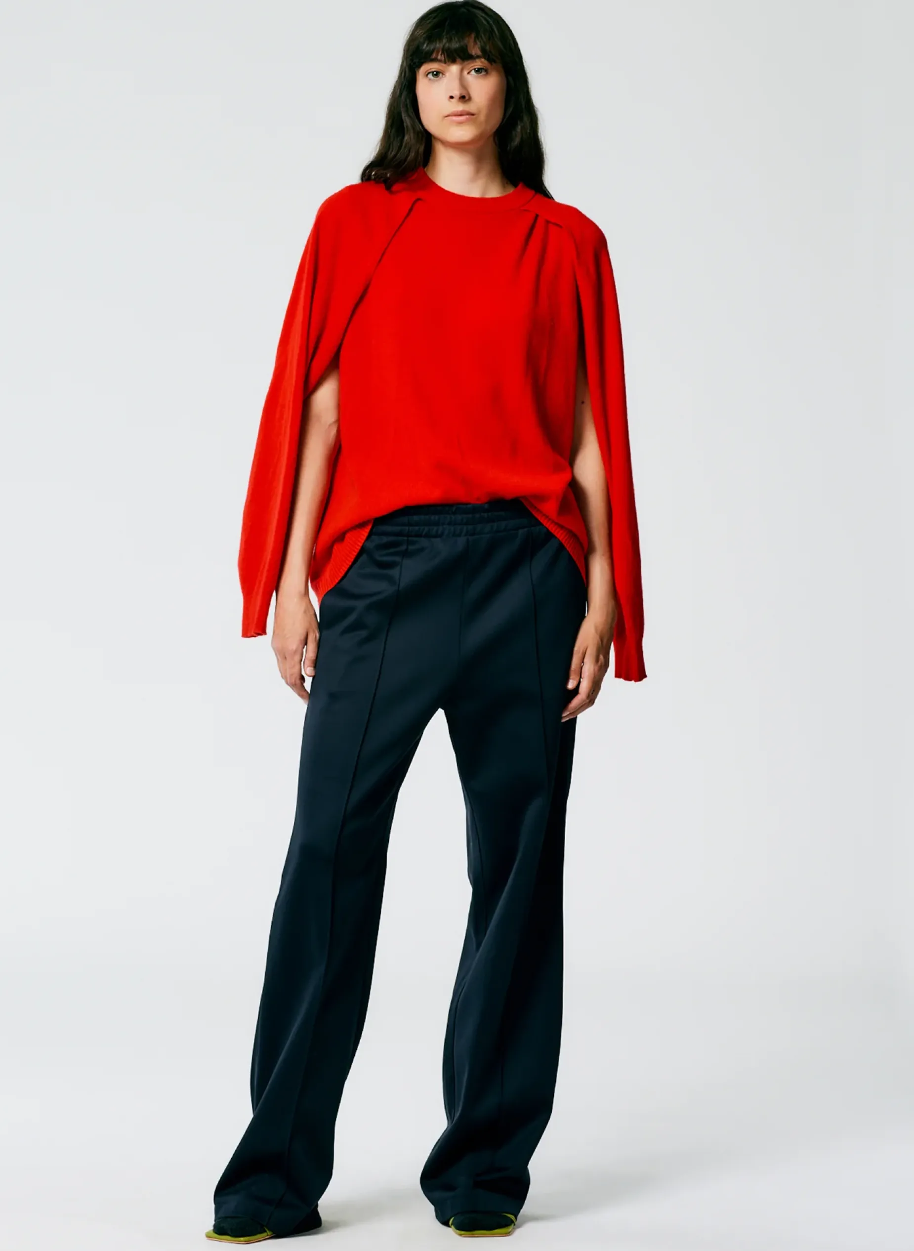 Pants & Shorts|Fundamentals - WOFs>Tibi Active Knit Scottie Jogger Navy