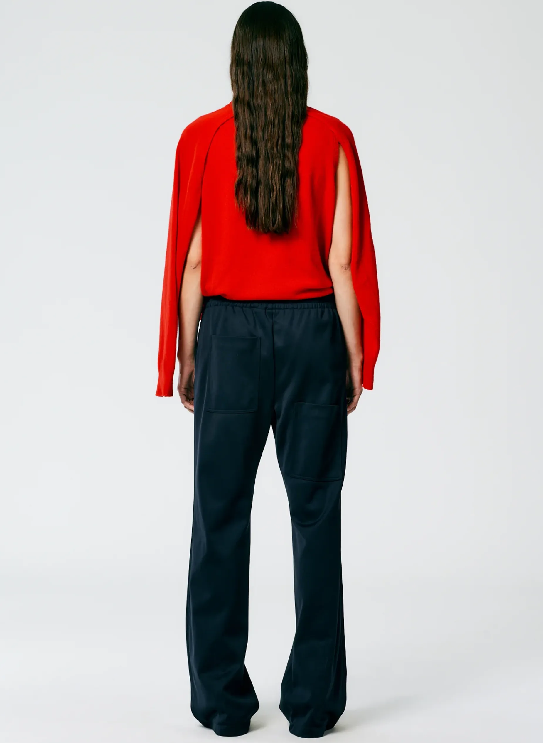 Pants & Shorts|Fundamentals - WOFs>Tibi Active Knit Scottie Jogger Navy