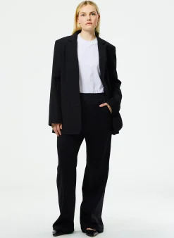 Pants & Shorts|Fundamentals - WOFs>Tibi Active Knit Scottie Jogger Black