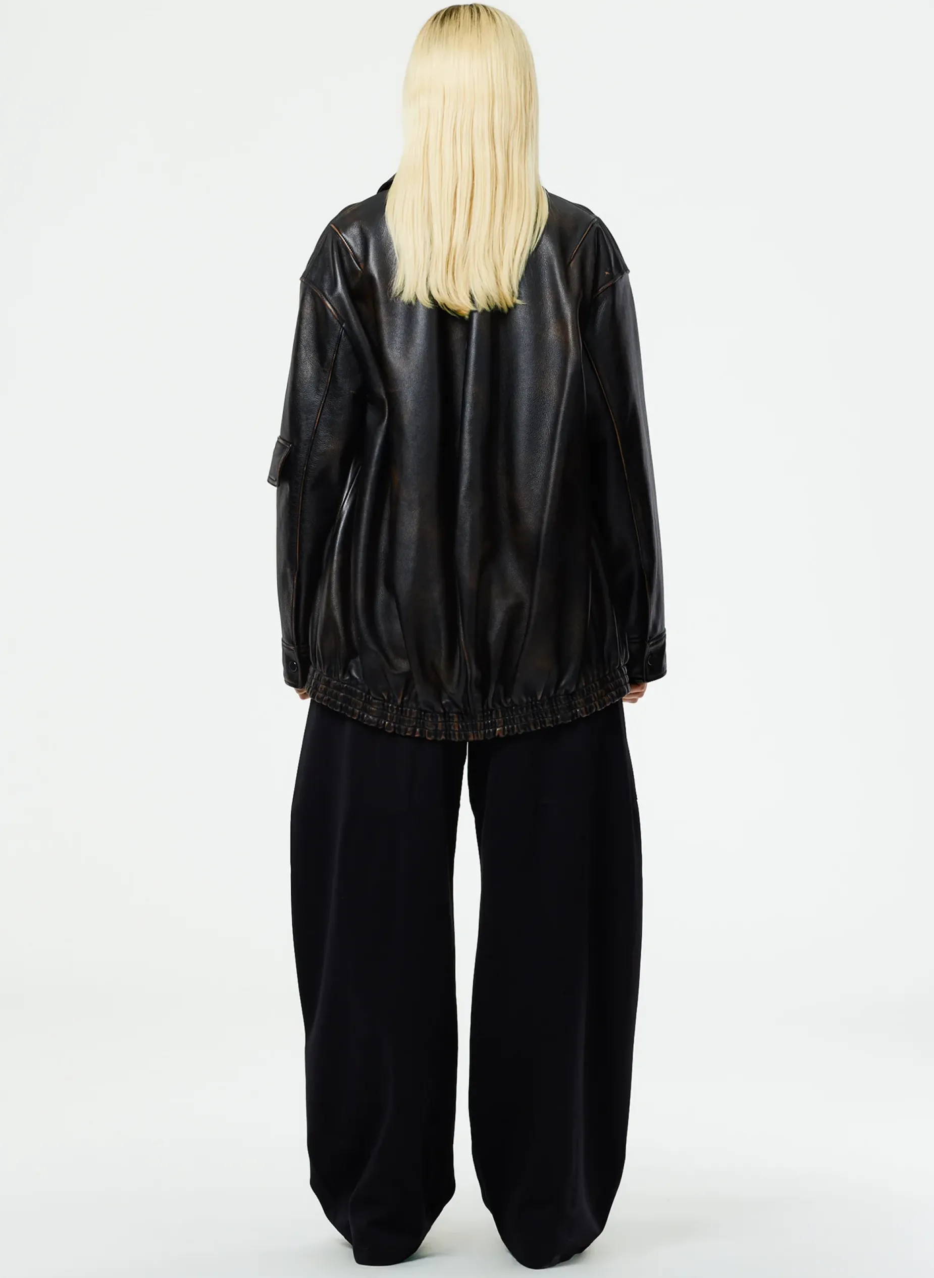 Pants & Shorts>Tibi Active Knit Winslow Pant - Regular Black