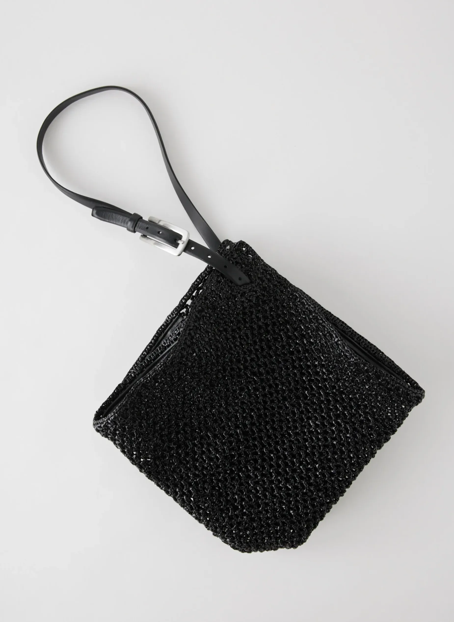 Handbags>Tibi Aire Libre Mesh Crochet Bag Black
