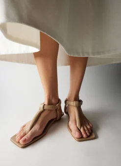Sandals>Tibi Aston Sandal Nude