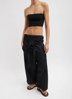 Tops>Tibi Bandeau Black