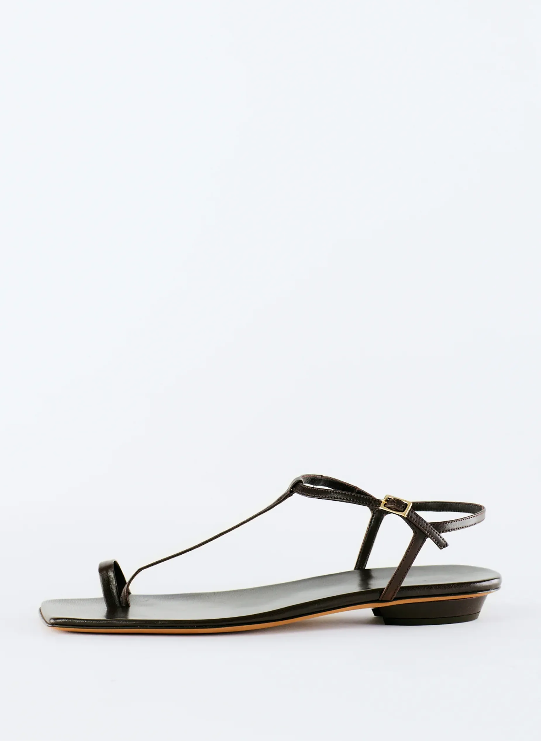 Sandals>Tibi Barry Kidskin Sandal Brown