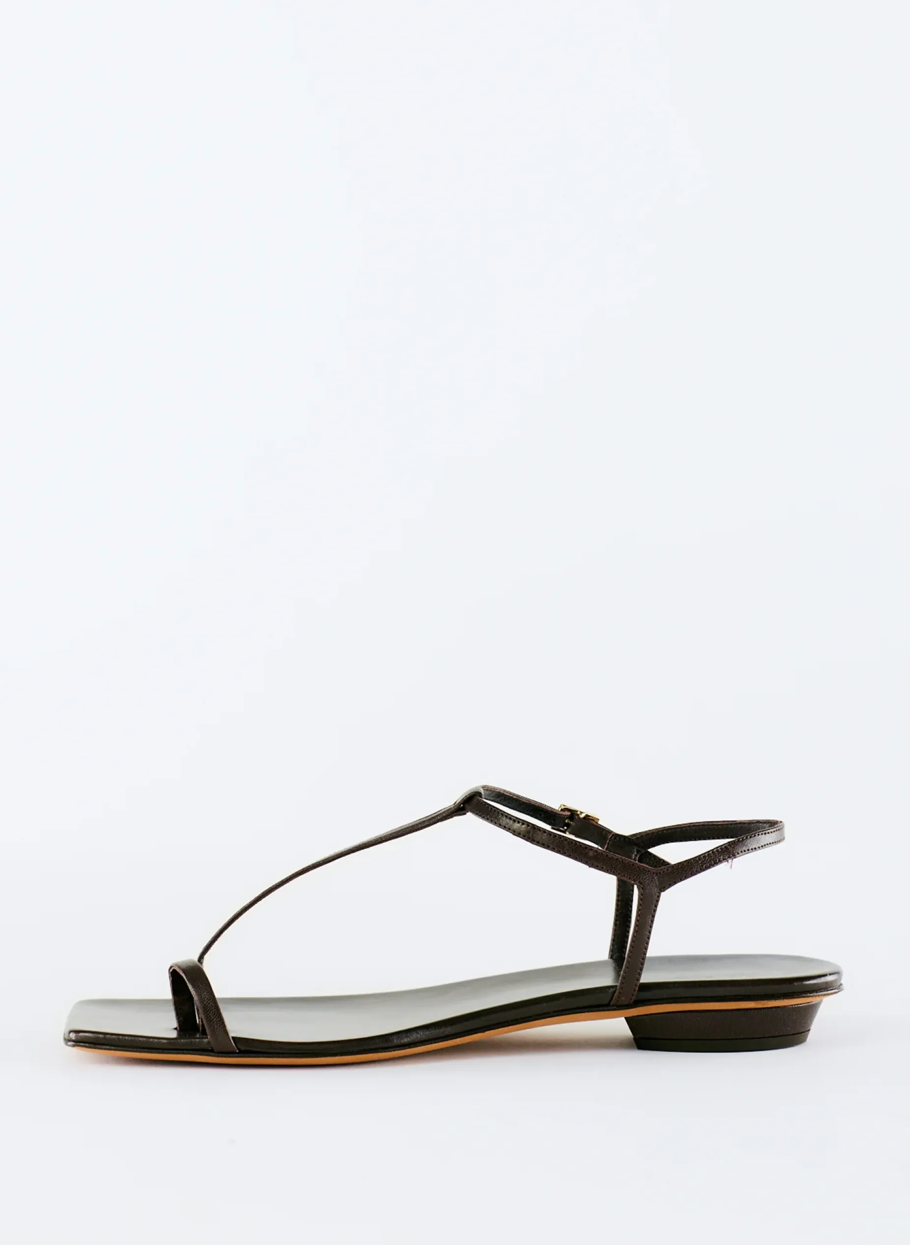 Sandals>Tibi Barry Kidskin Sandal Brown