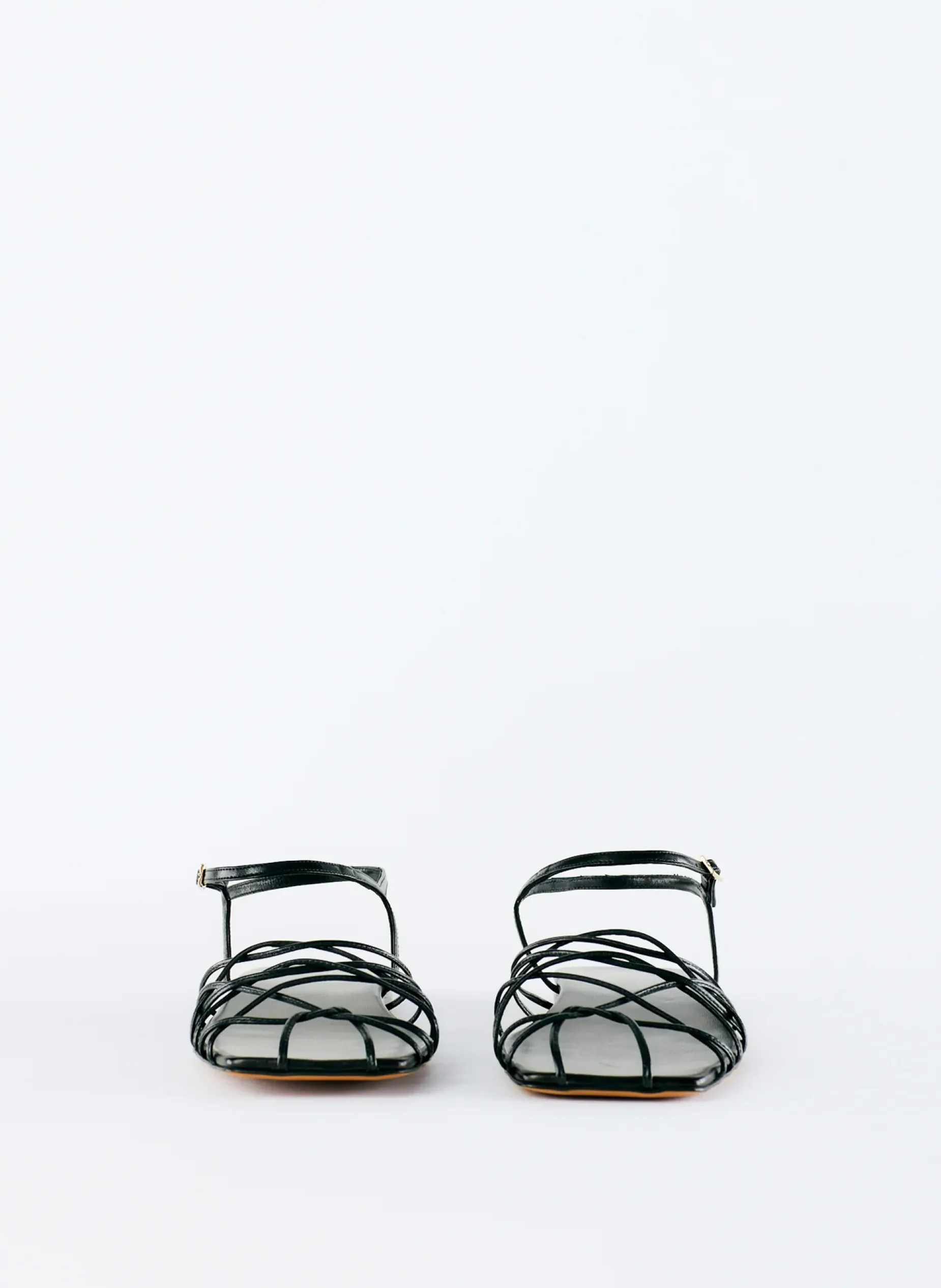 Flats|Sandals>Tibi Berneice Kidskin Sandal Black