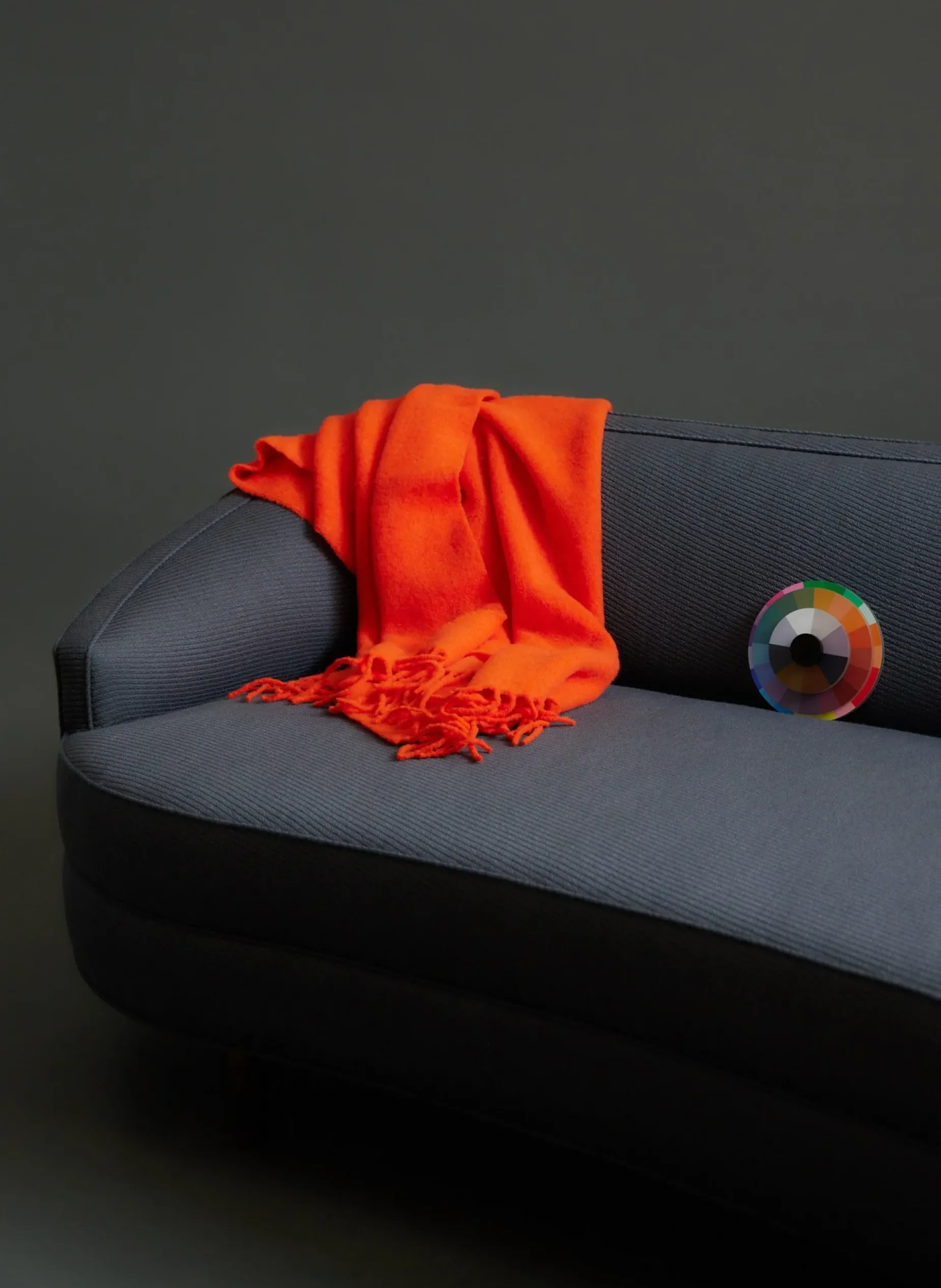 Scarves>Tibi Blanket Scarf Orange