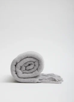 Scarves>Tibi Blanket Scarf Grey