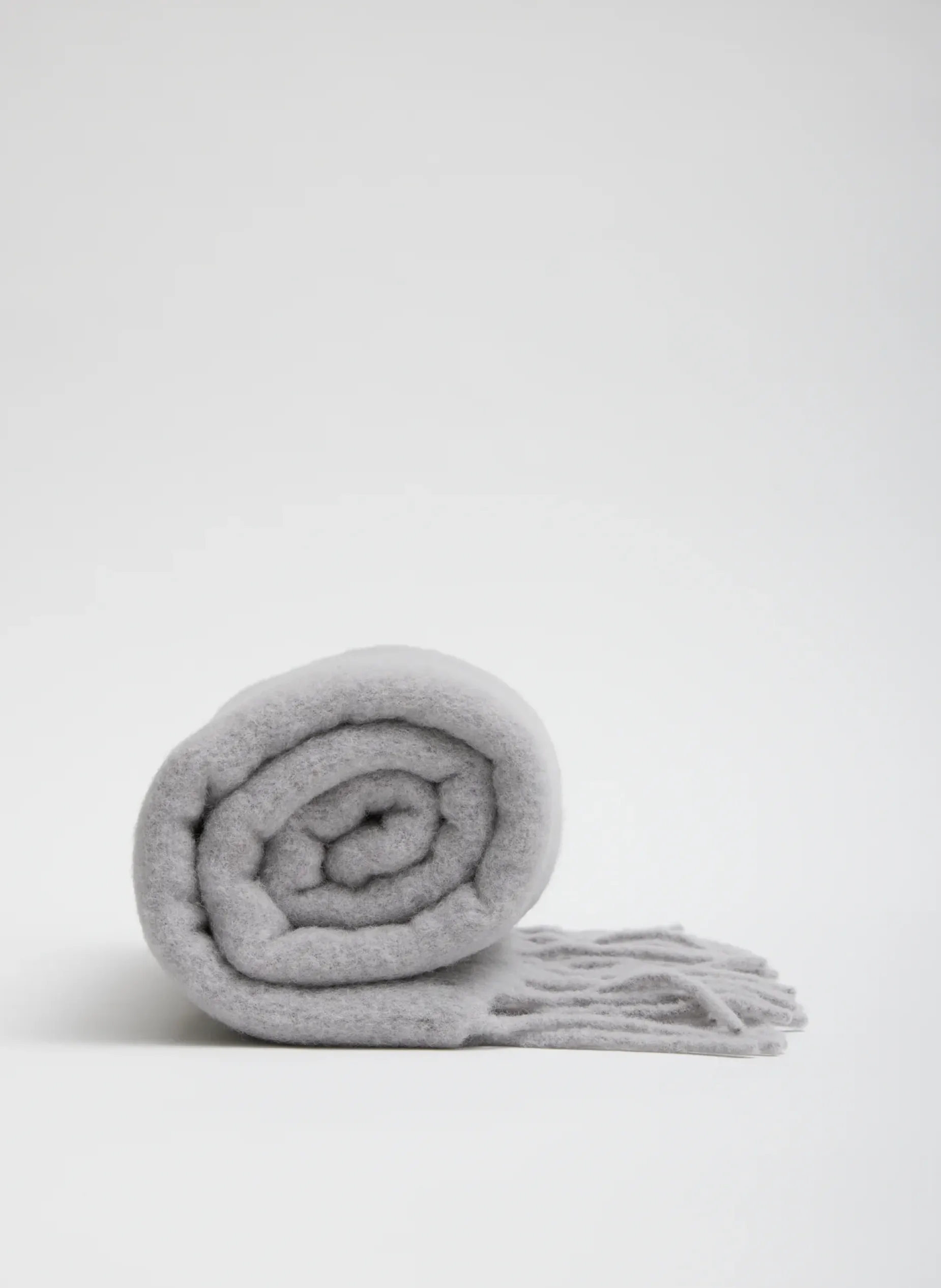 Scarves>Tibi Blanket Scarf Grey