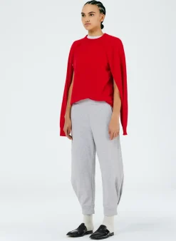 Leisure Sets|Fundamentals - WOFs>Tibi Calder Sweatpant Heather Grey