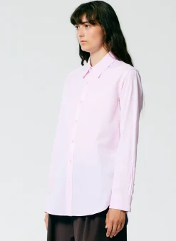 Tops|Fundamentals - WOFs>Tibi Charlie Men's Slim Shirt Pink