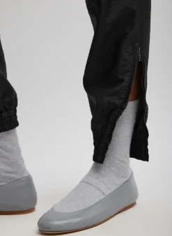 Pants & Shorts|Fundamentals - WOFs>Tibi Crispy Nylon Kat Jogger Black