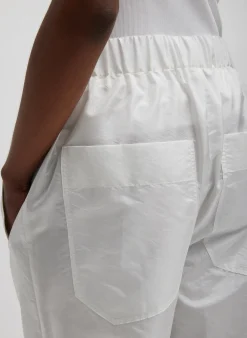 Pants & Shorts|Fundamentals - WOFs>Tibi Crispy Nylon Wilt Pull On Jogger White