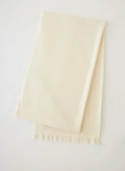 Scarves|Fundamentals - WOFs>Tibi Fringe Scarf Ivory