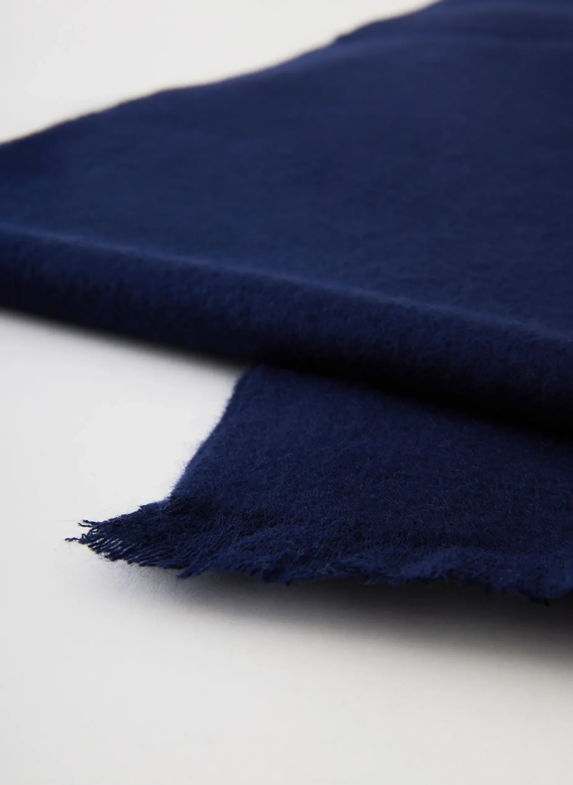 Scarves|Fundamentals - WOFs>Tibi Fringe Scarf Navy