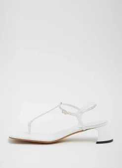 Heels|Sandals>Tibi Georgia Sandal Optic White