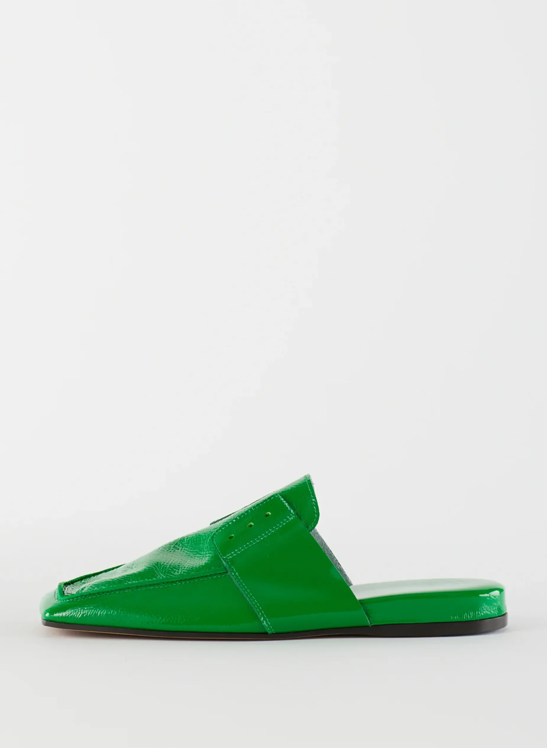 Flats>Tibi Granger Slide Green