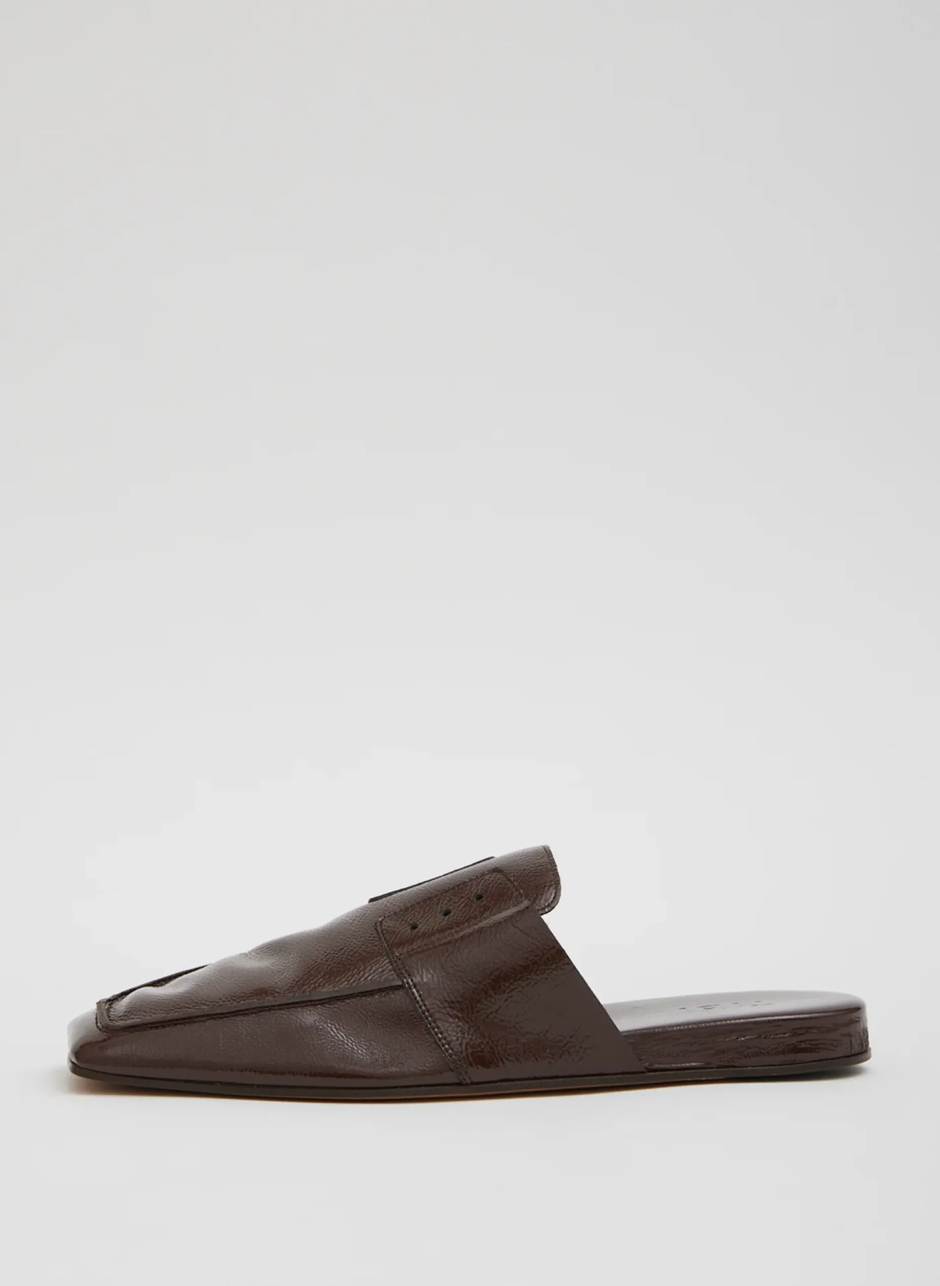 Flats>Tibi Granger Slide Brown