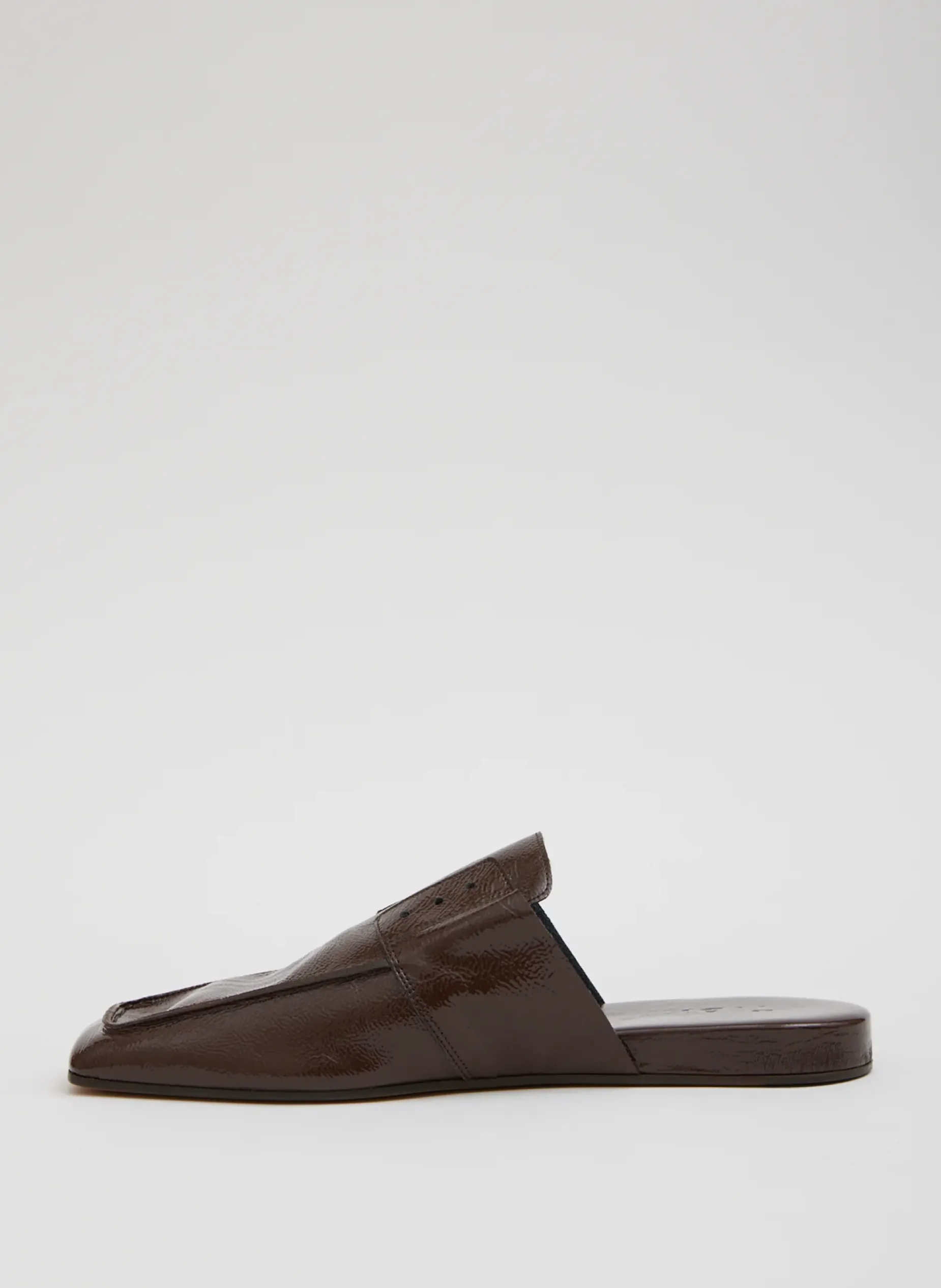 Flats>Tibi Granger Slide Brown