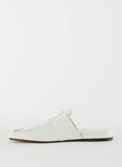 Flats>Tibi Granger Slide Creamy White