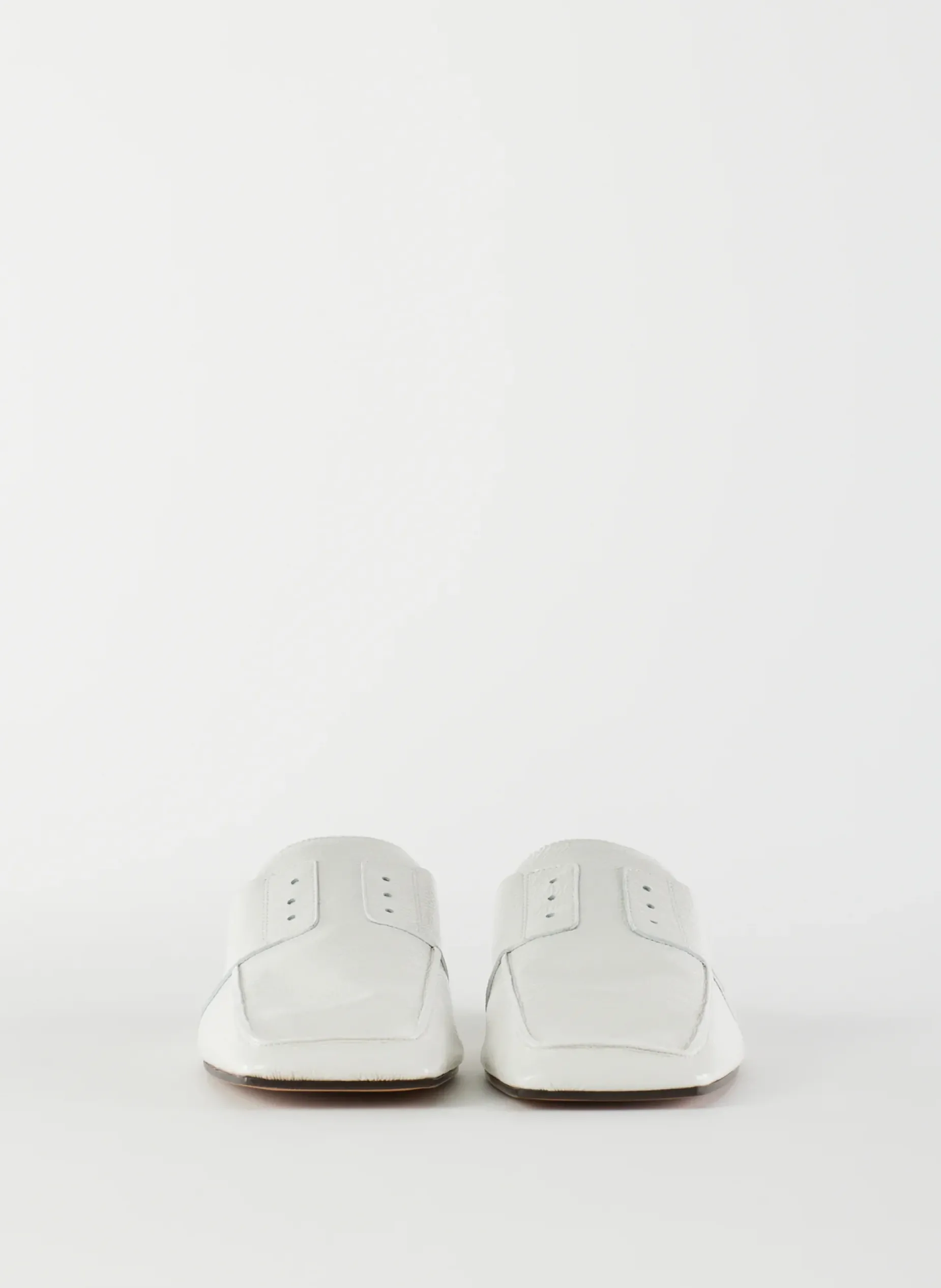 Flats>Tibi Granger Slide Creamy White