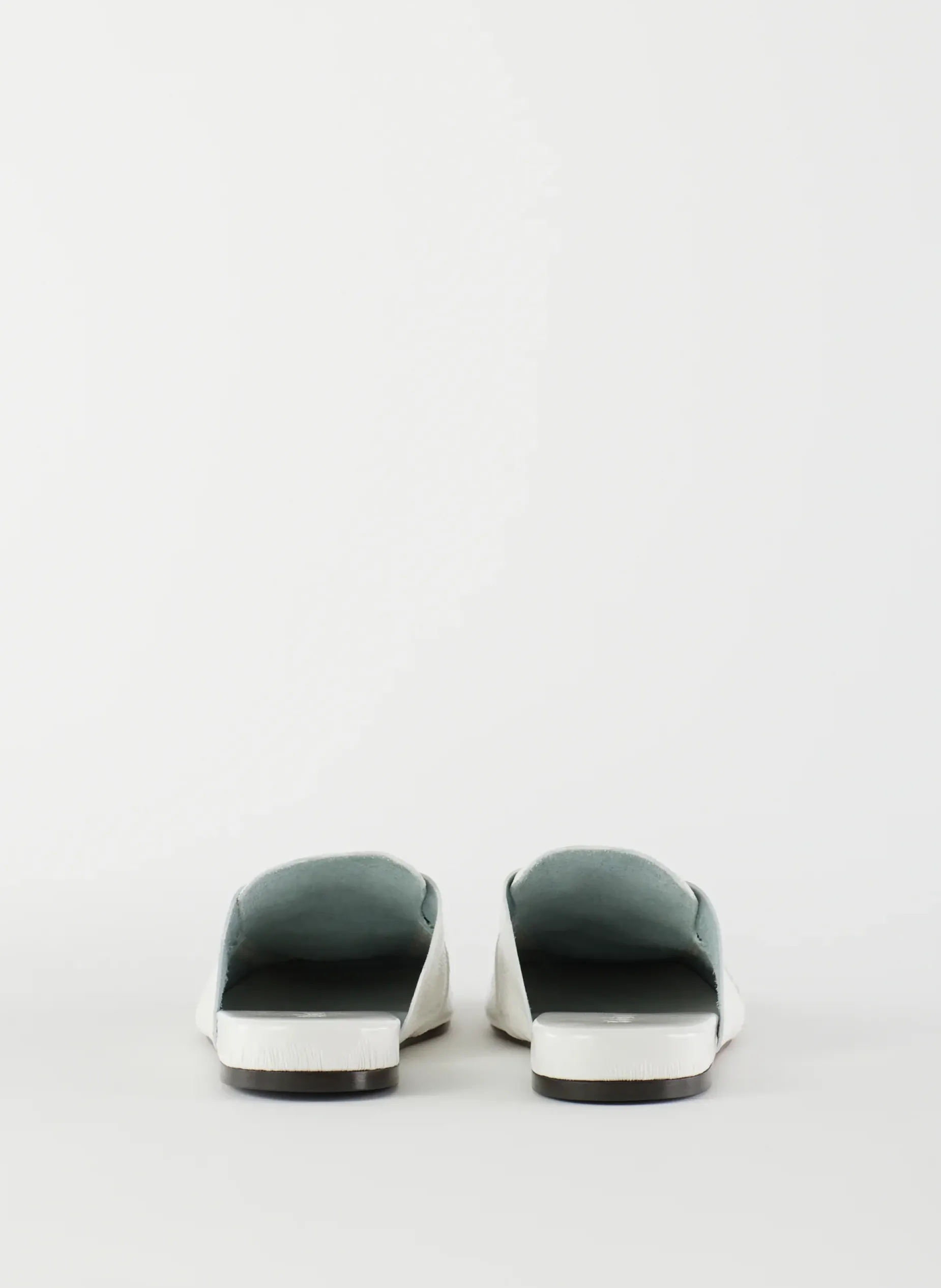 Flats>Tibi Granger Slide Creamy White