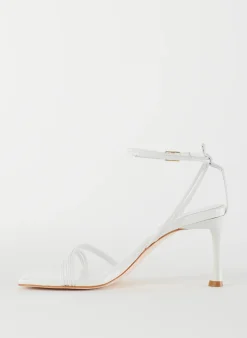 Heels|Sandals>Tibi Guy Naplack Sandal White
