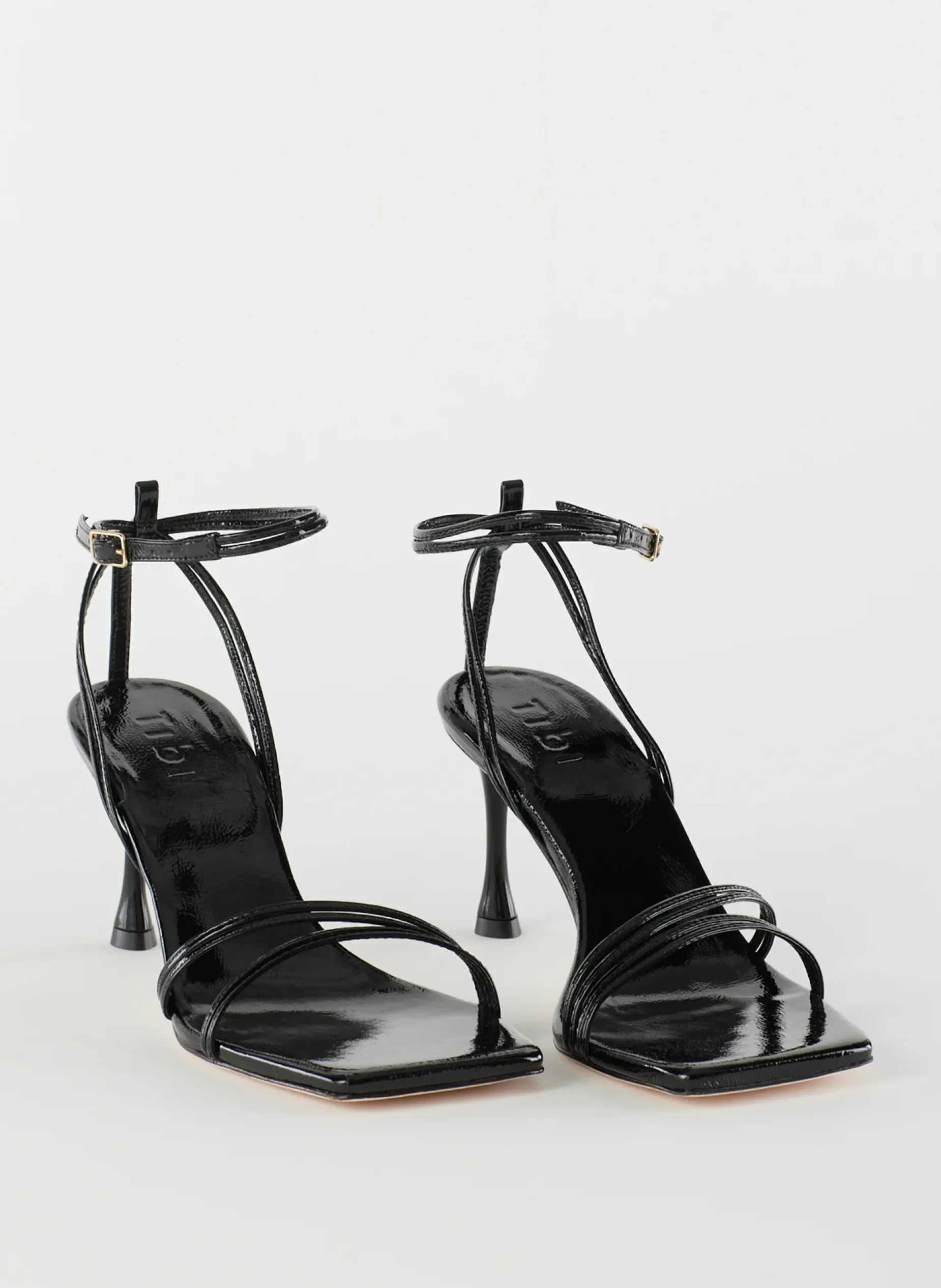 Heels|Sandals>Tibi Guy Naplack Sandal Black