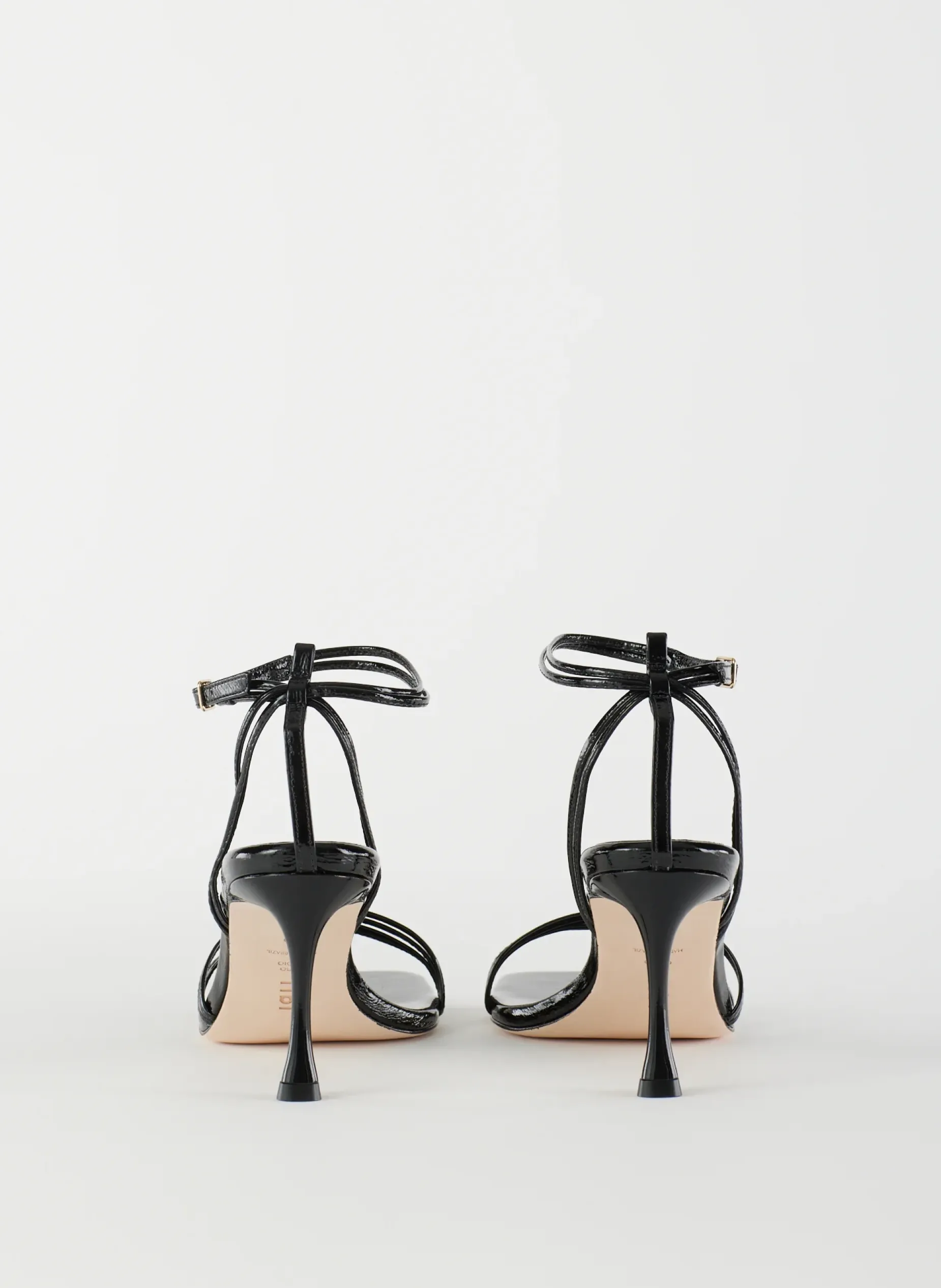 Heels|Sandals>Tibi Guy Naplack Sandal Black