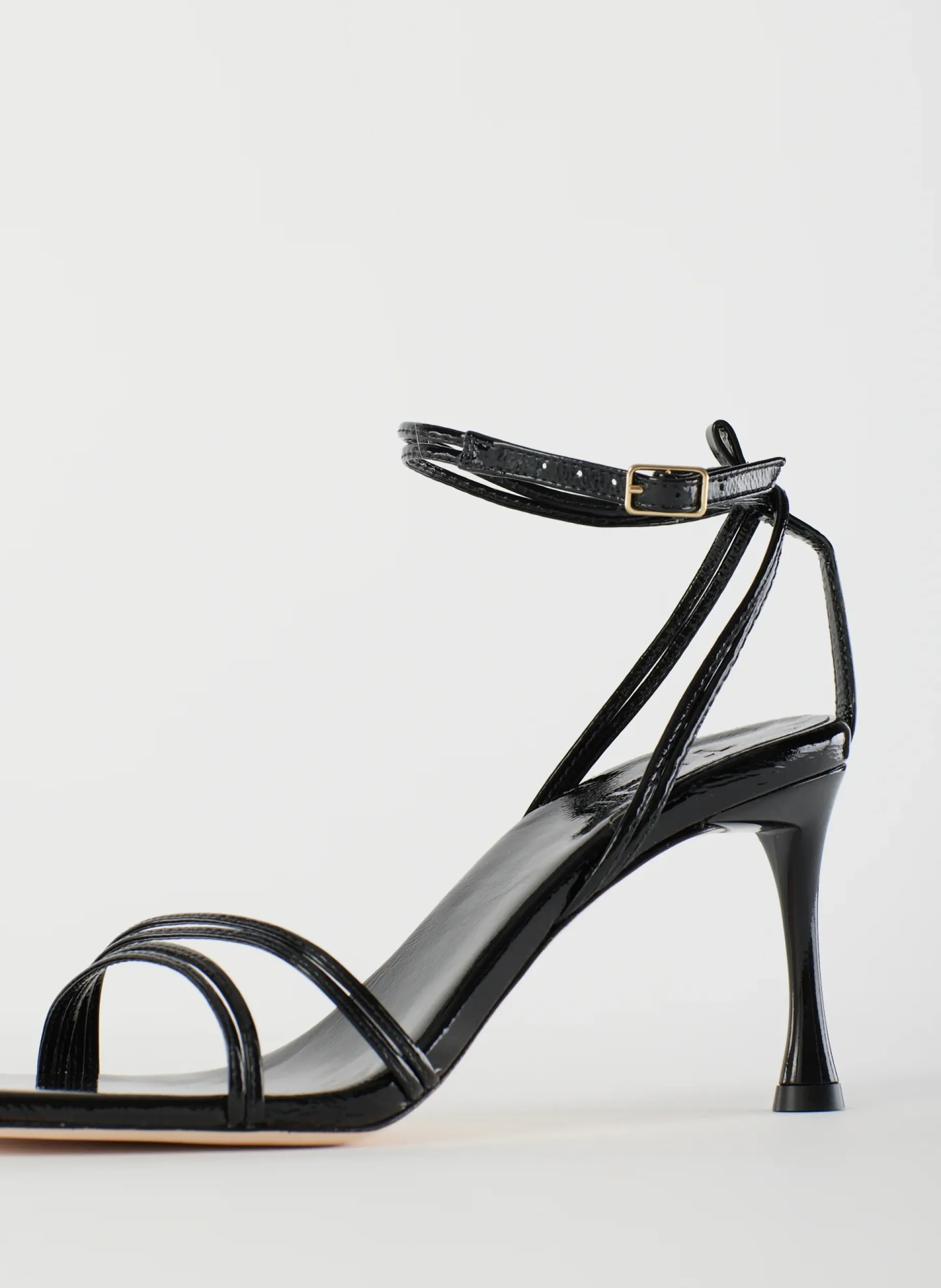 Heels|Sandals>Tibi Guy Naplack Sandal Black