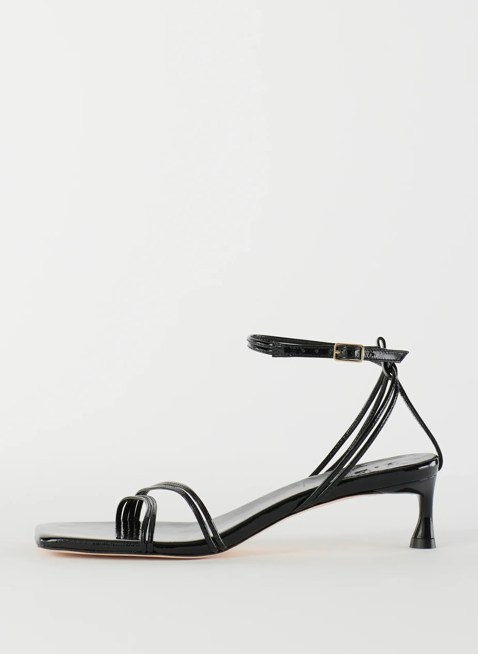 Heels|Sandals>Tibi Harper Naplack Sandal Black