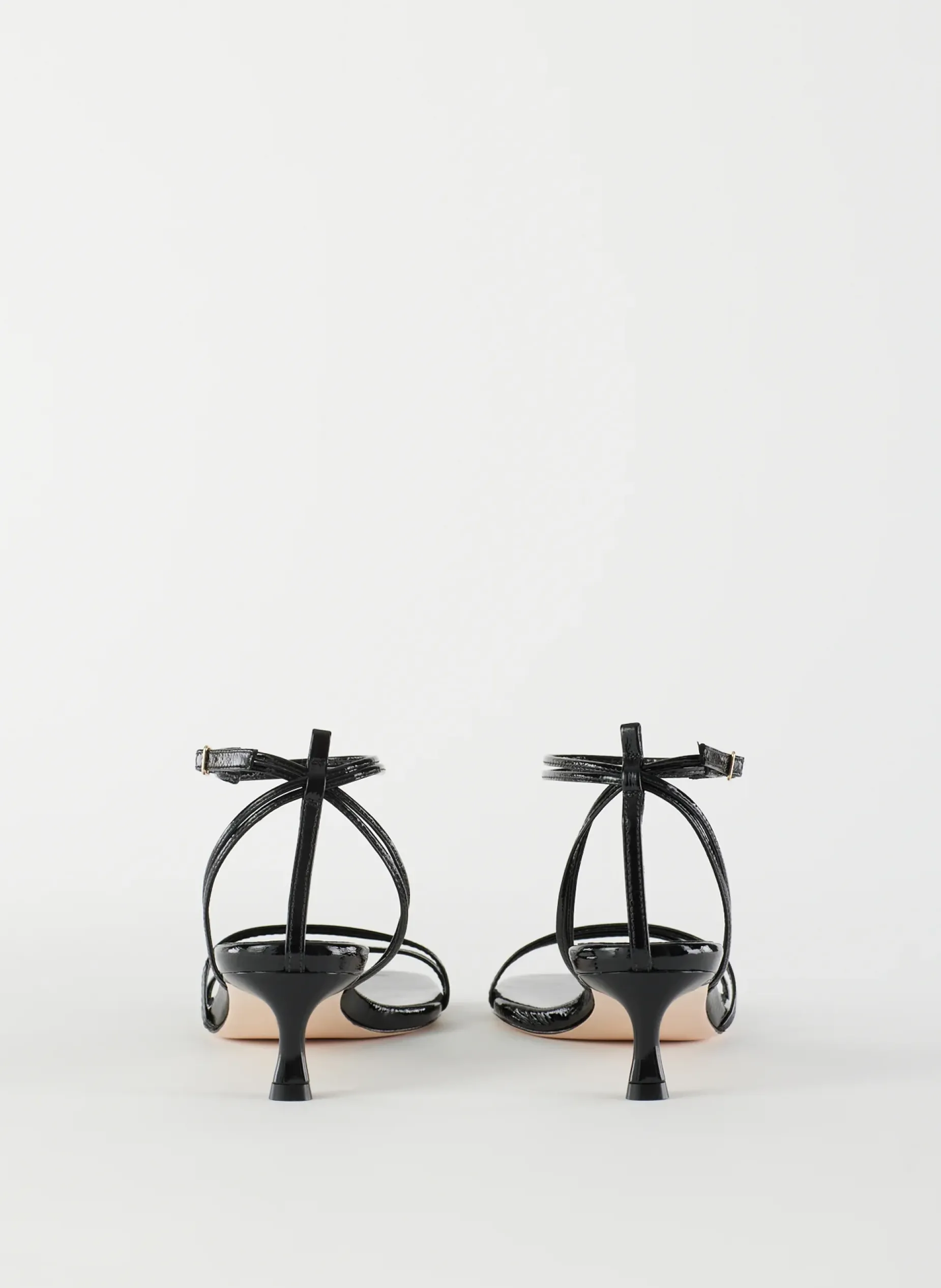 Heels|Sandals>Tibi Harper Naplack Sandal Black