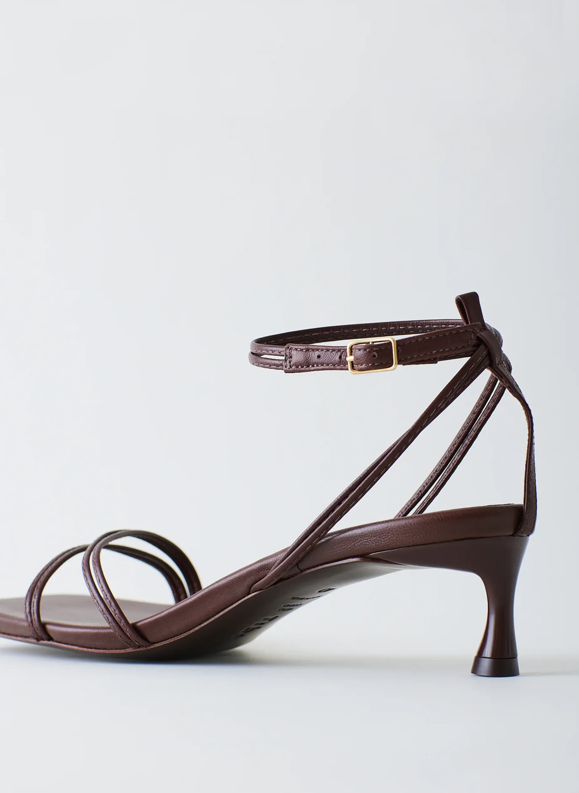 Heels|Sandals>Tibi Harper Sandal Red Brown