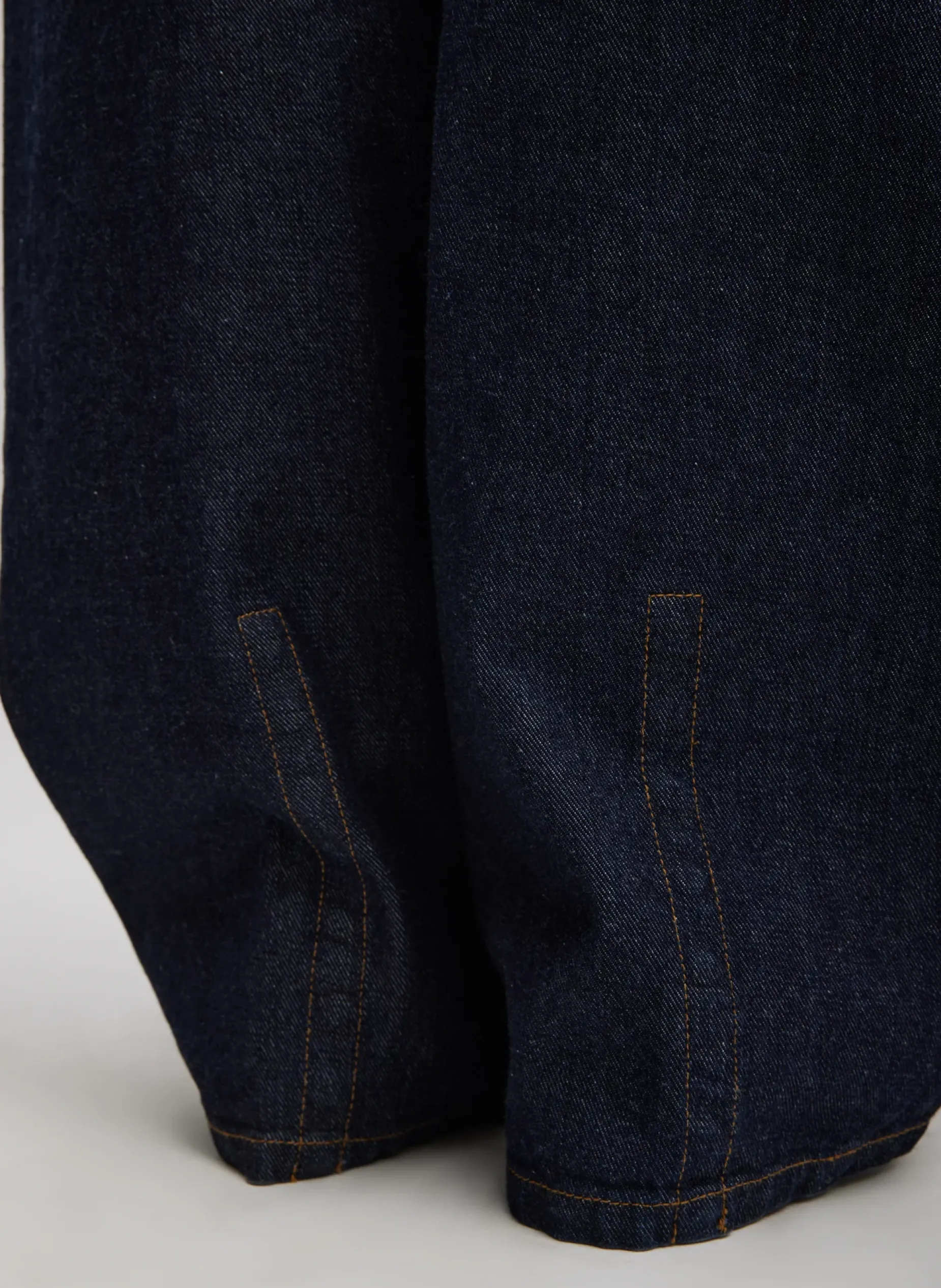 Denim|Pants & Shorts>Tibi Indigo Denim Sid Jean Dark Denim