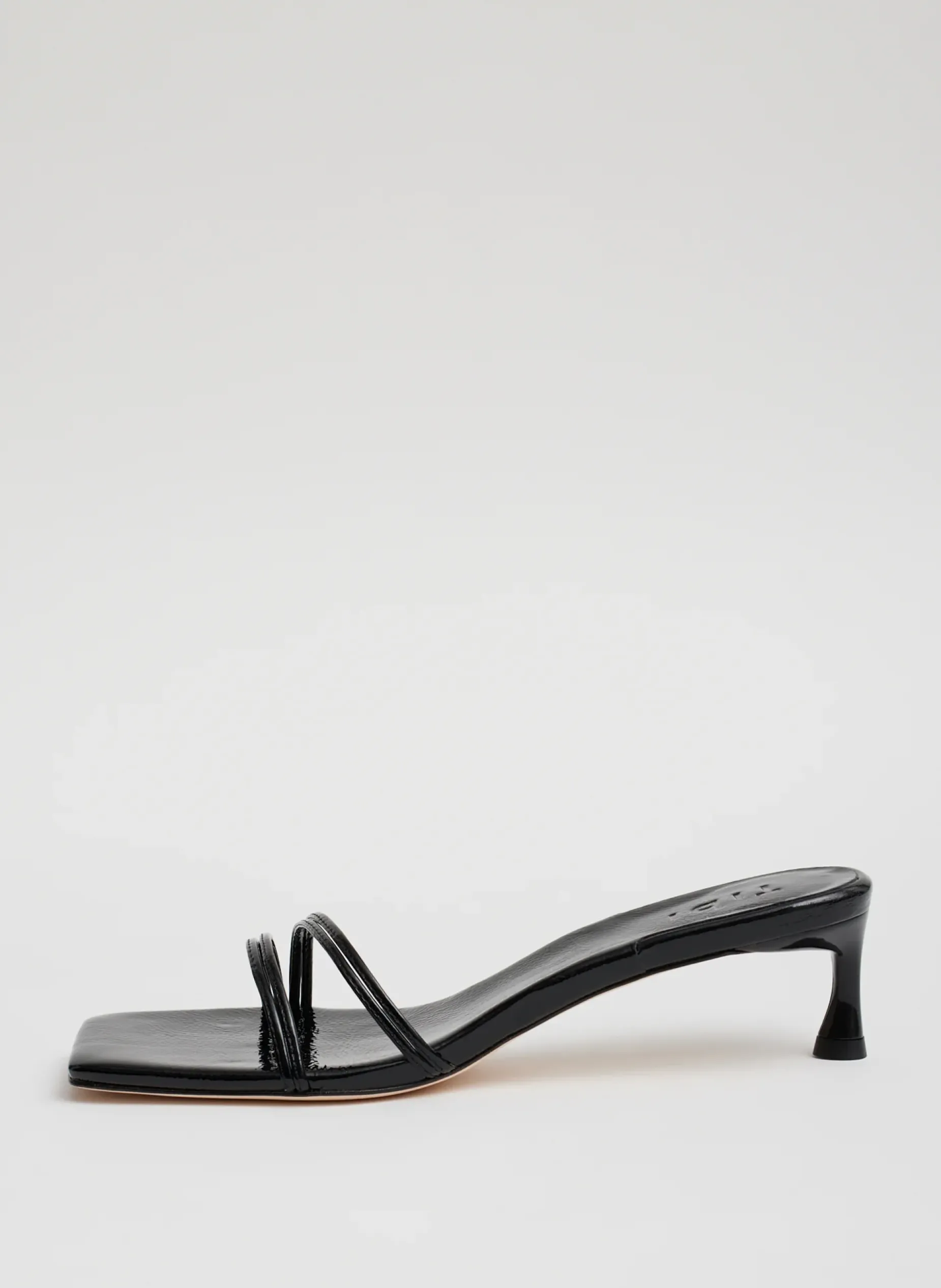 Heels|Sandals>Tibi Jim Naplack Sandal Black