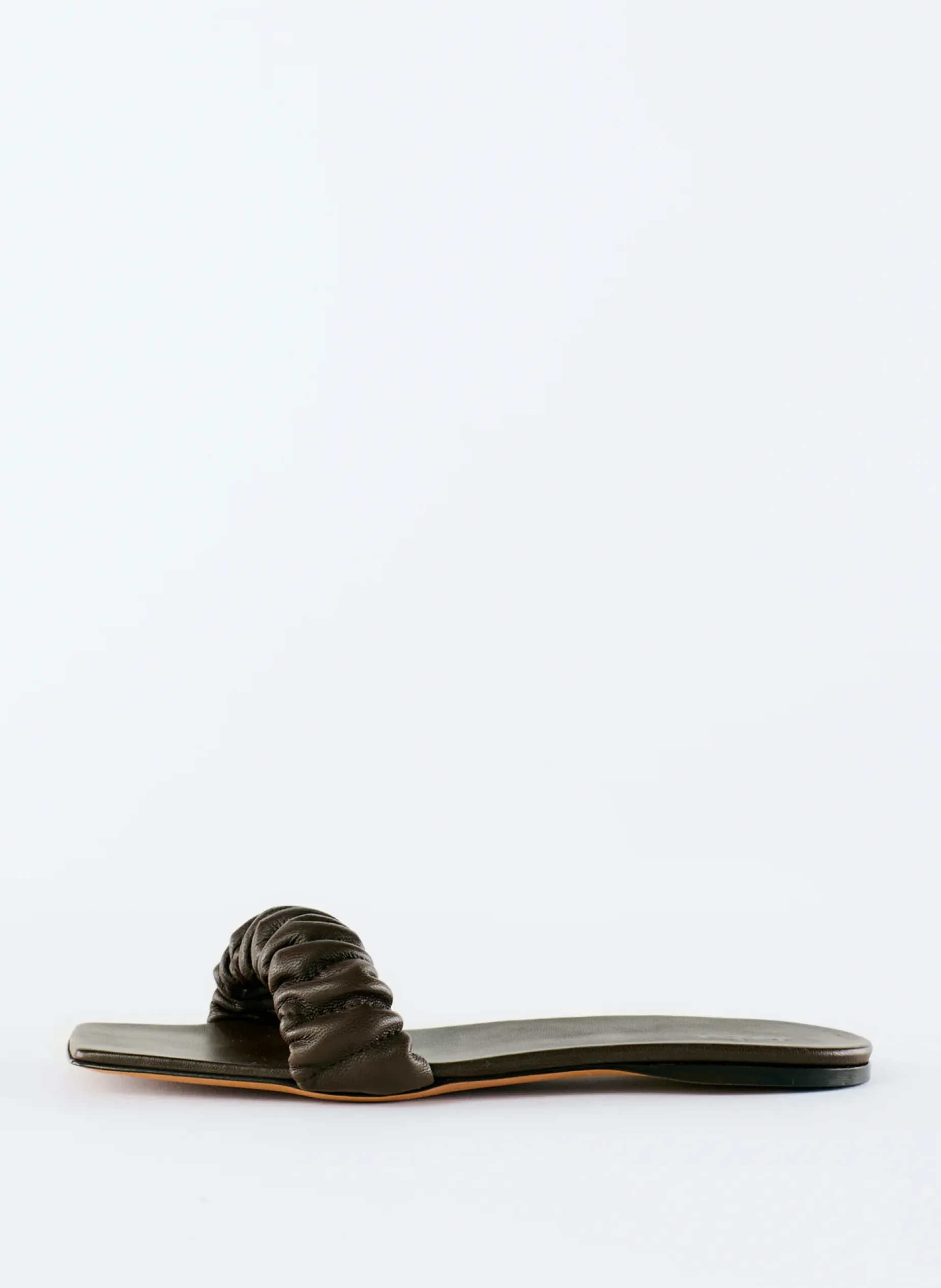 Flats|Sandals>Tibi Jordan Nappa Sandal Brown