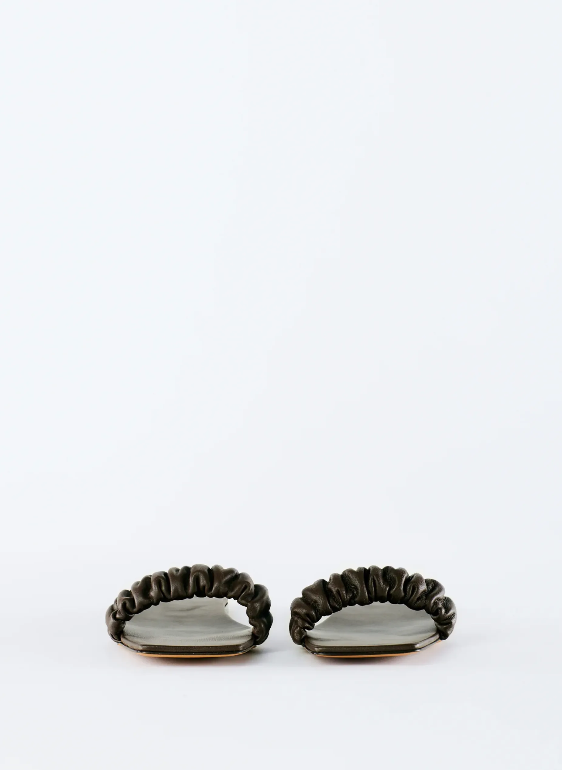 Flats|Sandals>Tibi Jordan Nappa Sandal Brown