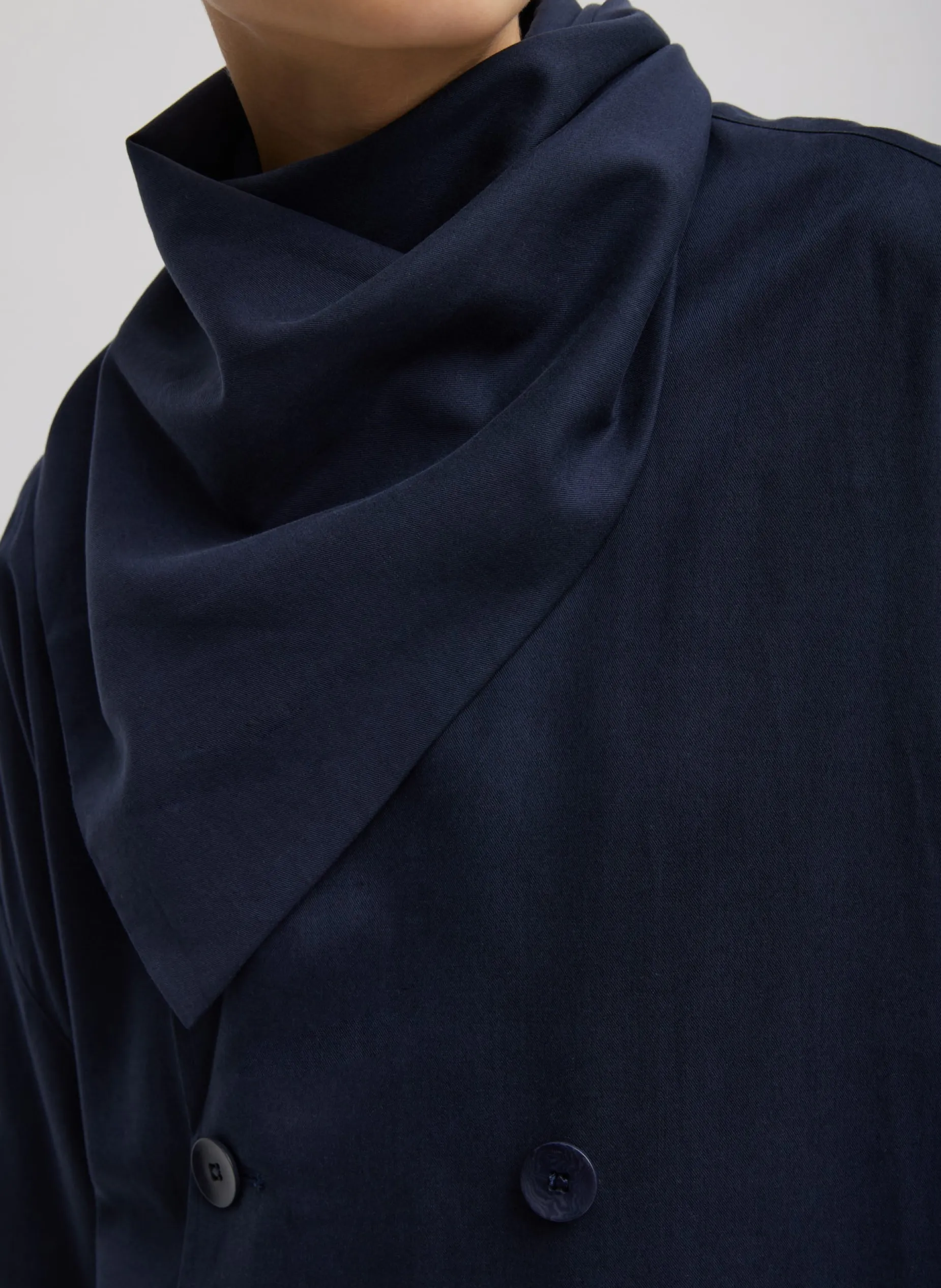 Jackets & Outerwear|Fundamentals - WOFs>Tibi Lancaster Trench Navy