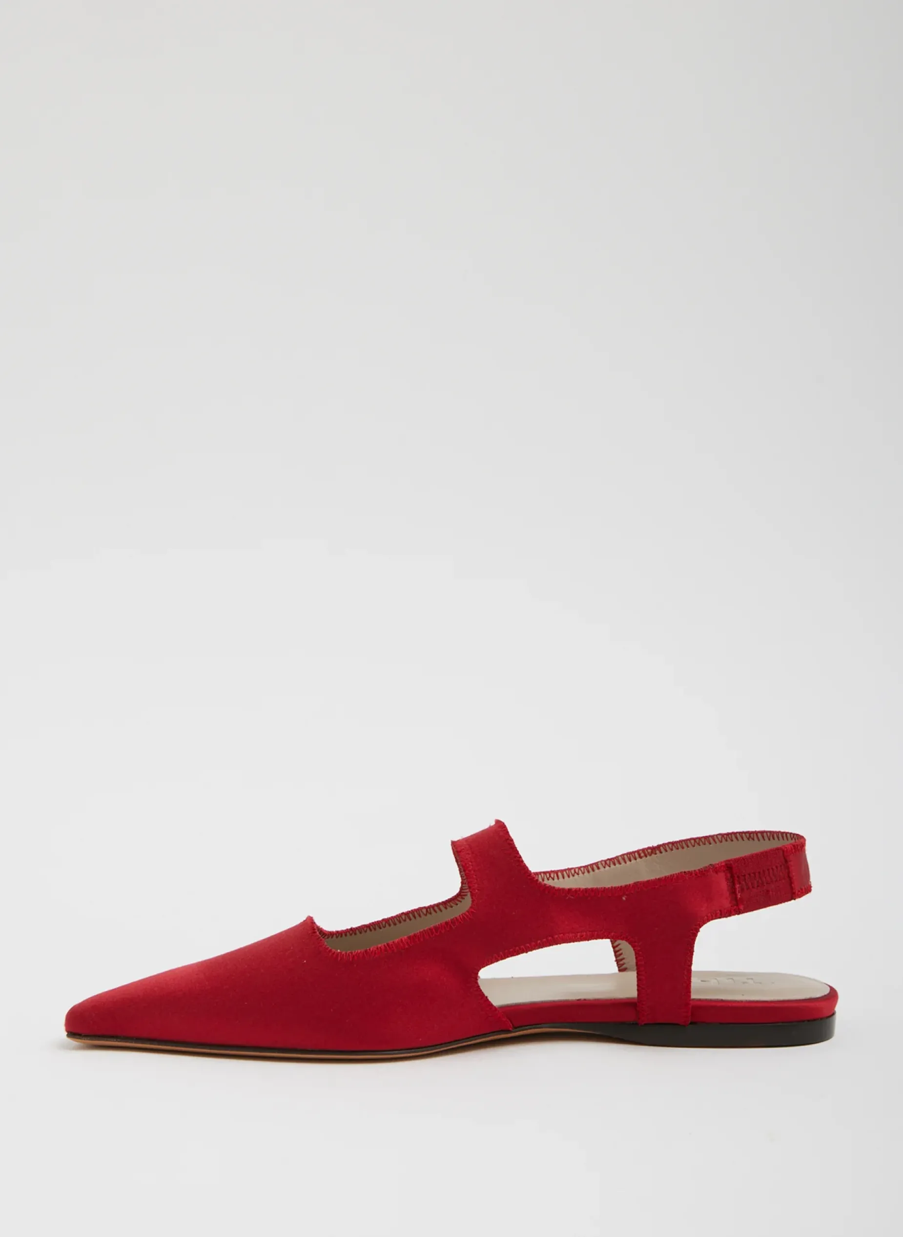 Flats>Tibi Malcolm Flat Red