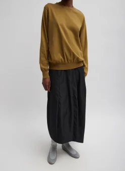 Skirts|Fundamentals - WOFs>Tibi Nylon Asymmetrical Balloon Skirt Black