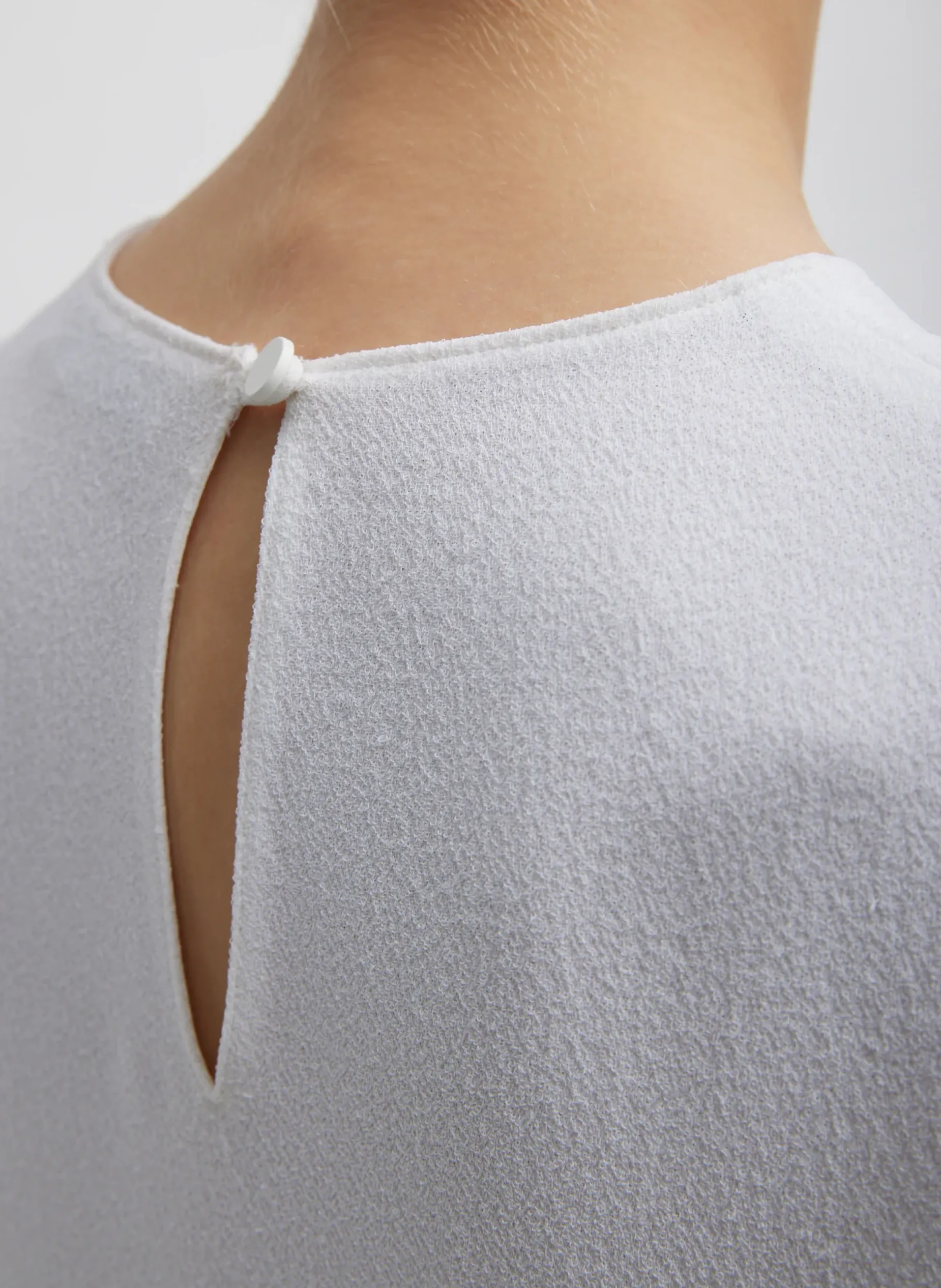 Tops>Tibi Pebble Sable Easy T-Shirt White