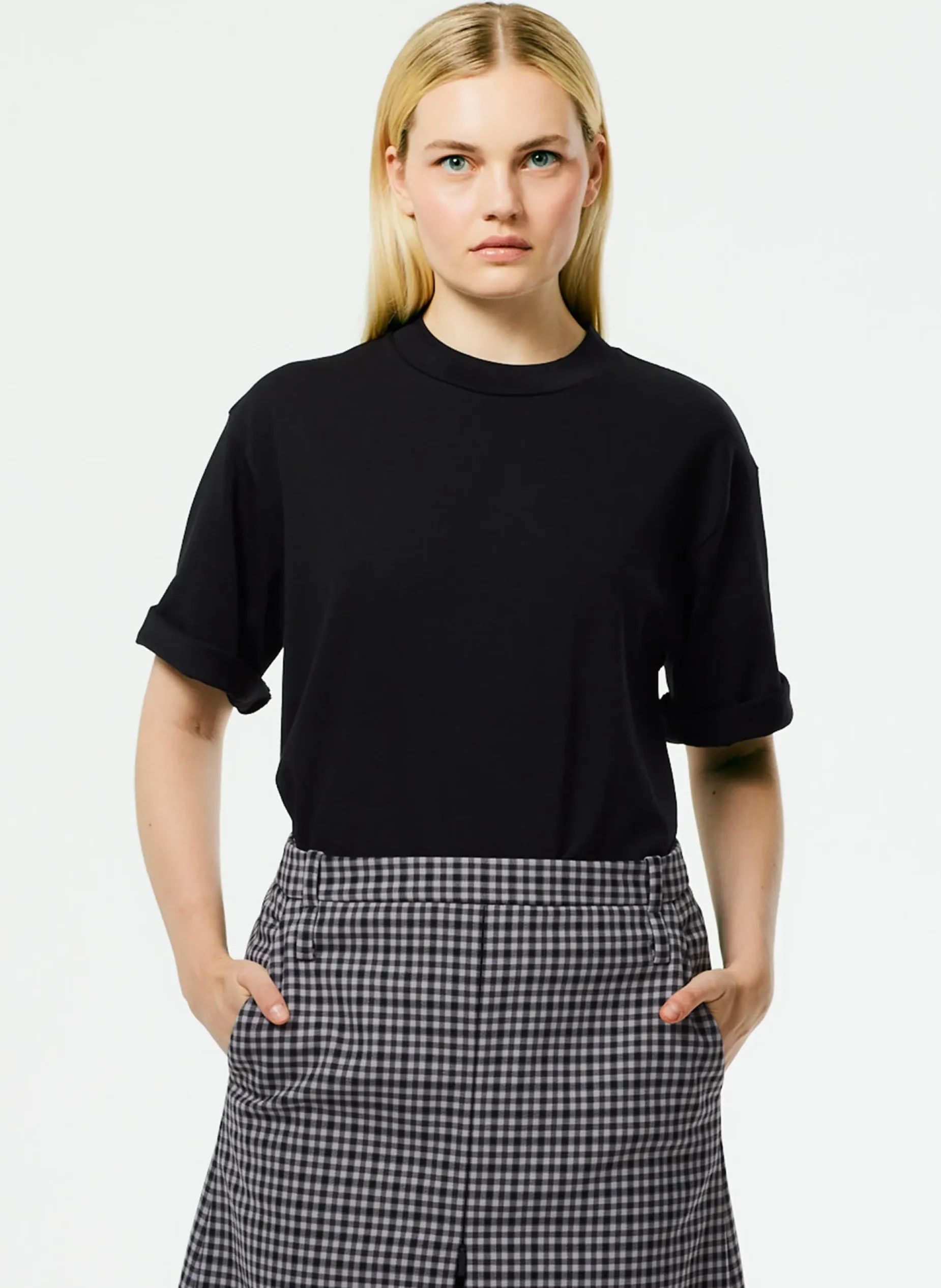 Tops|Fundamentals - WOFs>Tibi Perfect Unisex T-Shirt Black