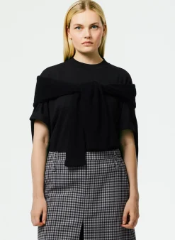 Tops|Fundamentals - WOFs>Tibi Perfect Unisex T-Shirt Black