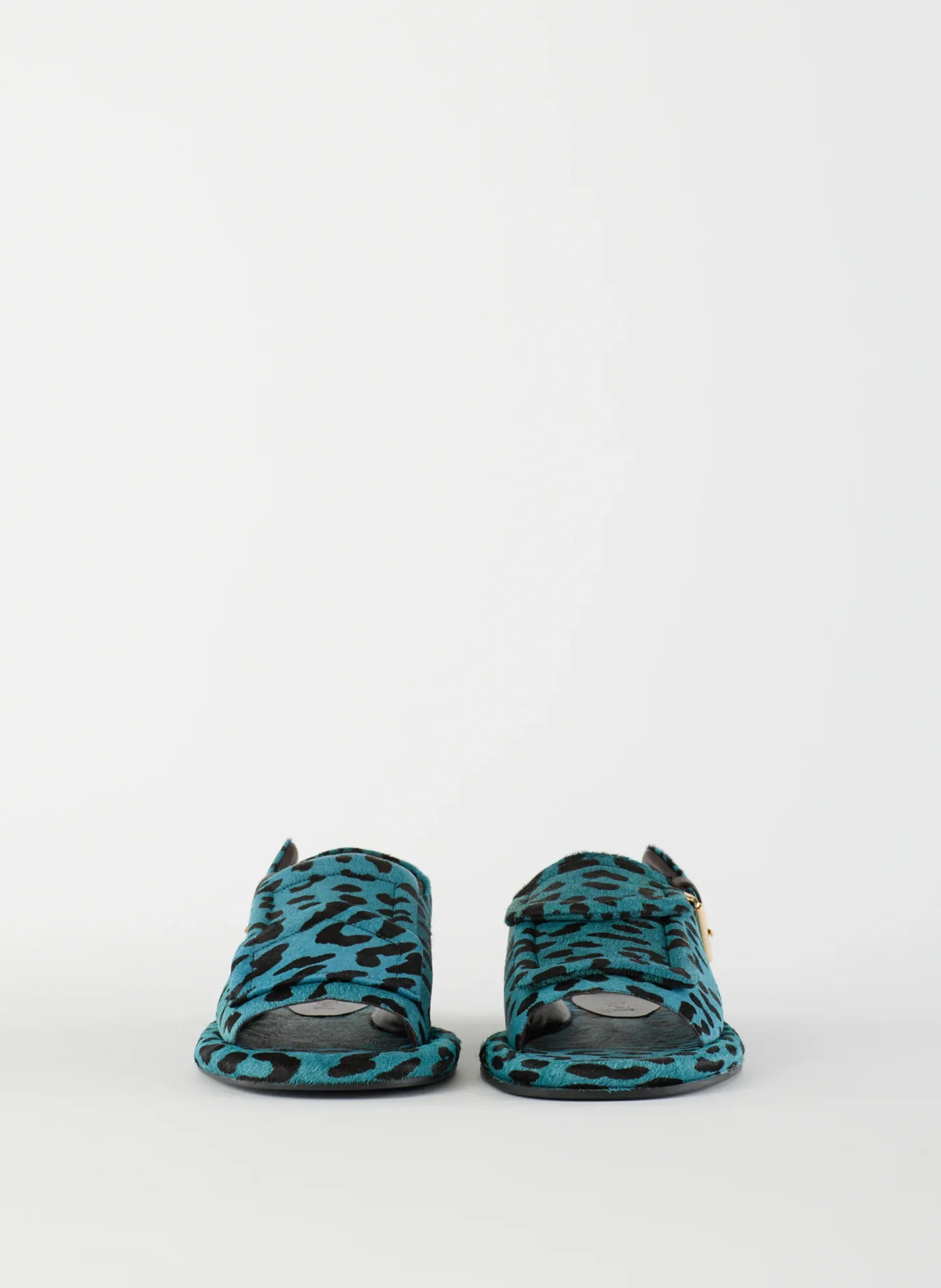 Flats>Tibi Pony Hair Calf Print Slingback Beryen Sandal Baby Blue