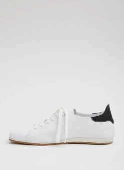 Flats>Tibi Seth Sneaker Optic White