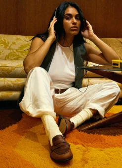 Pants & Shorts|Fundamentals - WOFs>Tibi Stella Crispy Nylon Pleated Cargo Pant White
