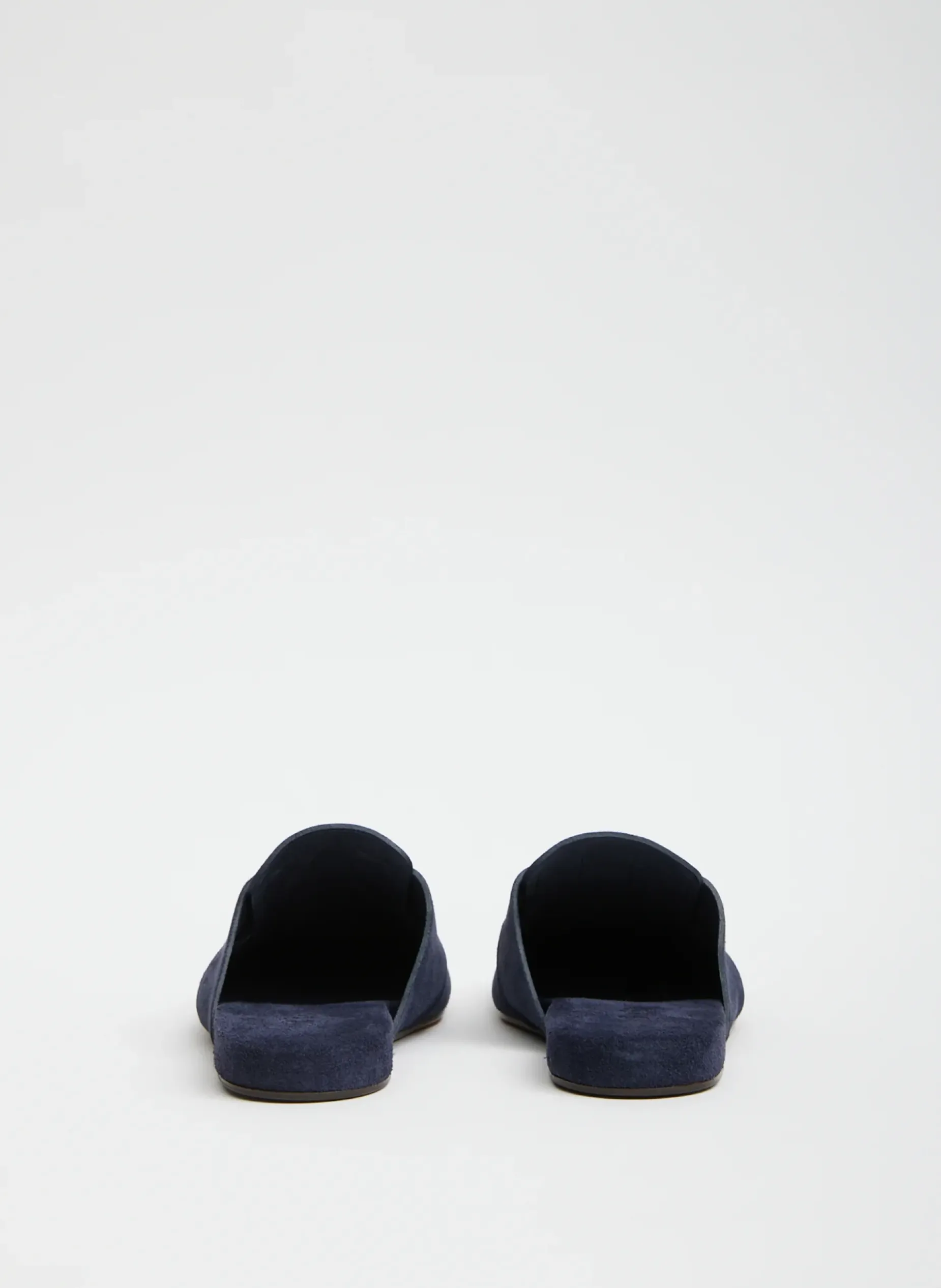 Flats|Curated Closets>Tibi Suede Granger Slide Navy
