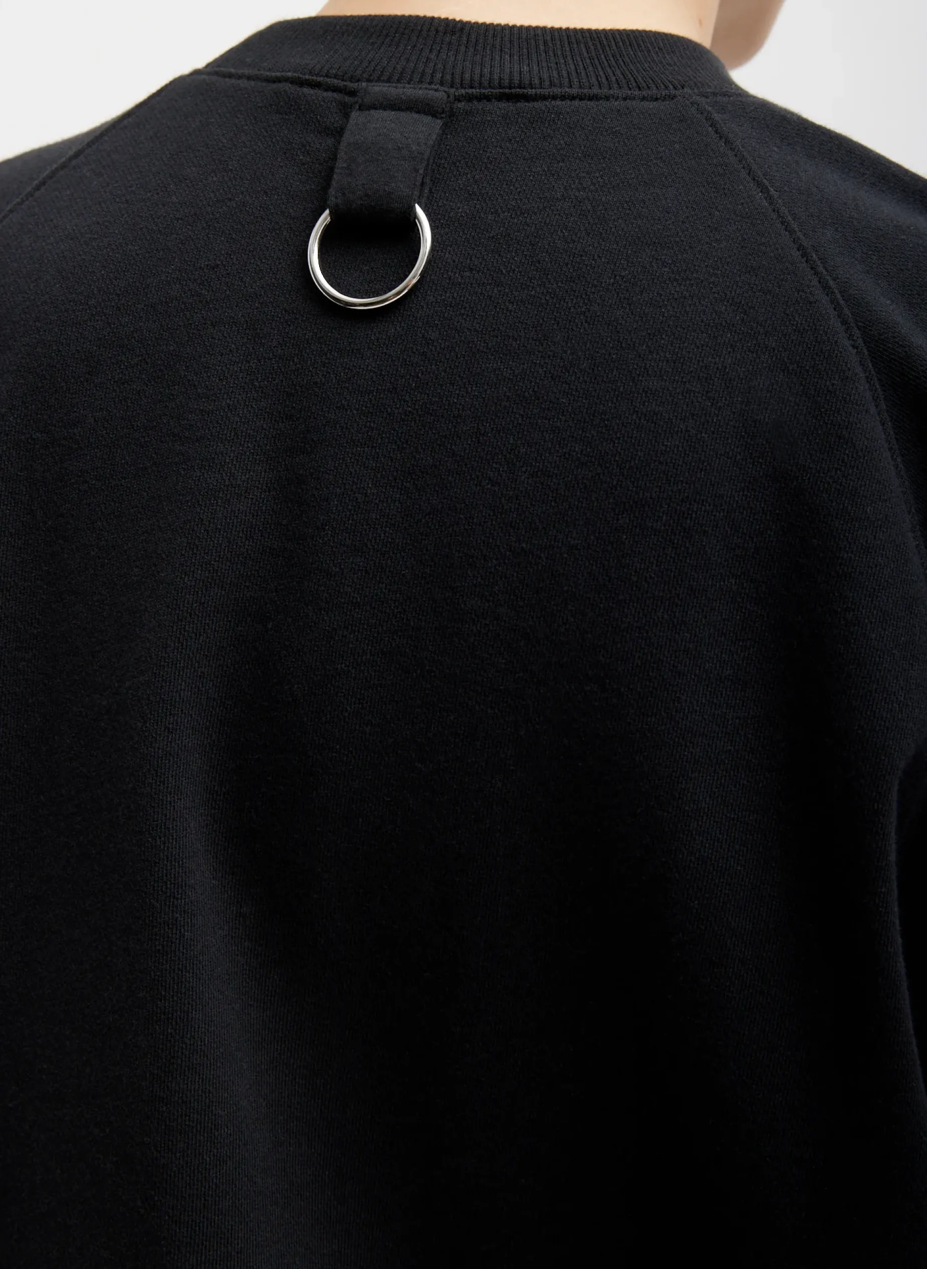 Tops|Leisure Sets>Tibi Summer Sweatshirting Sleeveless Easy Top Black