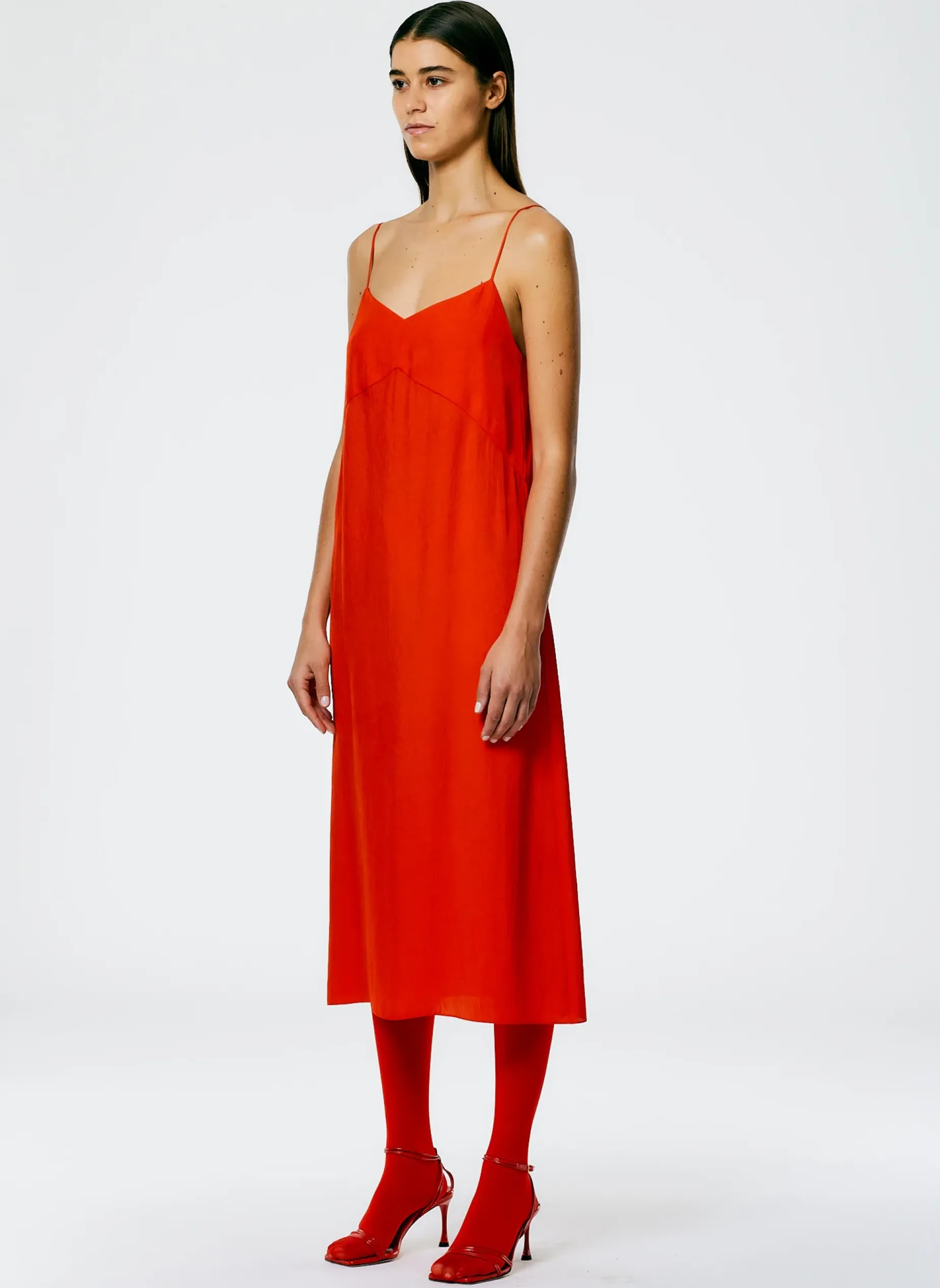 Dresses>Tibi The Slip Dress Red